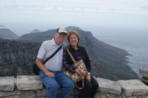Carsons on top of Table Mountain