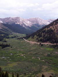 View over Independence Pass