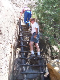 Ladder at Cliff Palace