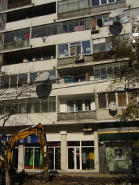 Apartments built by Communists