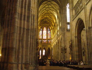 St. Vitas Cathedral Interior