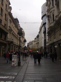 Pedestrian Shopping Area