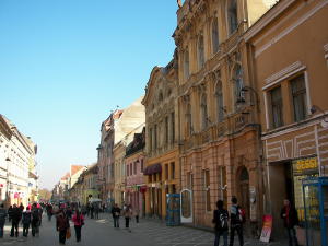 Pedestrian Shopping Street
