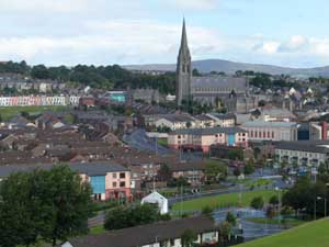 Derry - view of Bogside